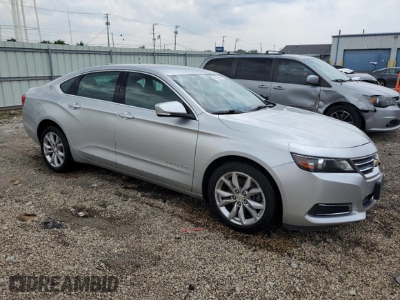 2016 Chevrolet Impala LT with VIN 2G1105SA6G9201725, listed as a Copart auction lot 59634085 with 96,715 mi miles and Salvage title. Bid and sale history available at DreamBid. Image 4.
