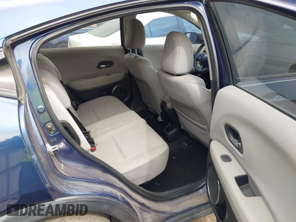 2017 Honda HR-V EX with VIN 3CZRU5H56HG702205, listed as a IAAI auction lot 41785535 with 85,833 mi miles. Bid and sale history available at carsss.com. Image 8.