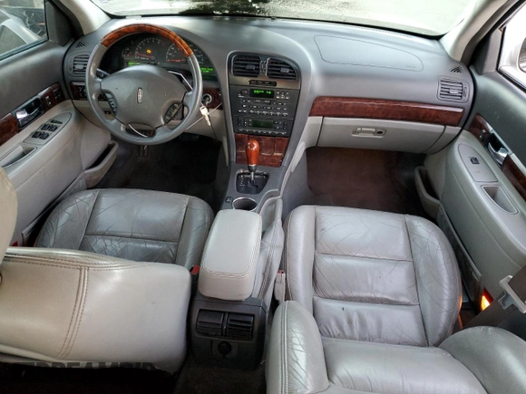 2002 Lincoln LS w/Base Pkg with VIN 1LNHM87A92Y620057, listed as a Copart auction lot 41881075 with 179,859 mi miles and Salvage Title. Bid and sale history available at carsss.com. Image 8.