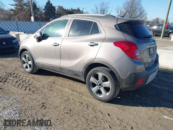 2014 Buick Encore Convenience with VIN KL4CJBSB5EB742534, listed as a IAAI auction lot 41655547 with 63,199 mi miles and . Bid and sale history available at DreamBid. Image 3.