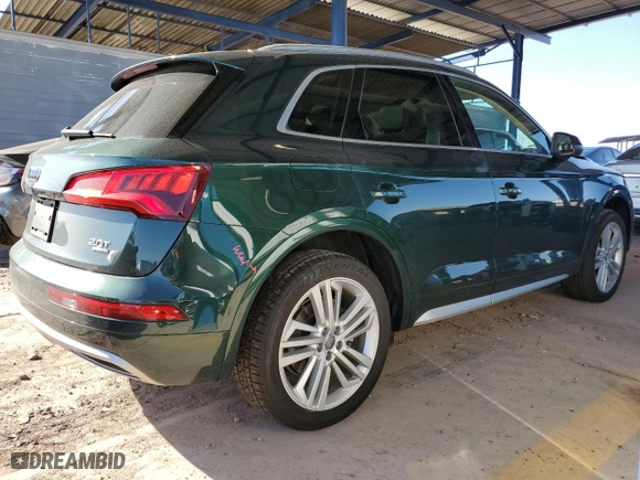 2018 Audi Q5 Prestige with VIN WA1CNAFY6J2117938, listed as a Copart auction lot 48288565 with 39,701 mi miles and Salvage Title. Bid and sale history available at carsss.com. Image 3.