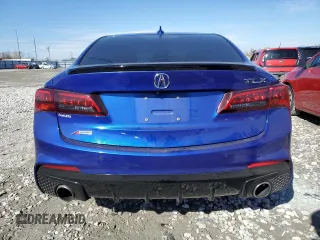 2018 Acura TLX w/A-SPEC Pkg with VIN 19UUB2F68JA002126, listed as a Copart auction lot 42824614 with 71,105 mi miles. Bid and sale history available at carsss.com. Image 6.