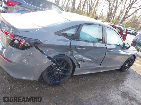 2025 Honda Civic Sport with VIN 2HGFE2F55SH529311, listed as a IAAI auction lot 41898987 with 2,873 mi miles and . Bid and sale history available at DreamBid. Image 13.