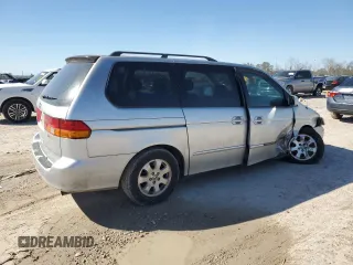 2003 Honda Odyssey EX-L with VIN 5FNRL18903B145567, listed as a Copart auction lot 47925695 with 294,627 mi miles and Salvage Title. Bid and sale history available at DreamBid. Image 3.