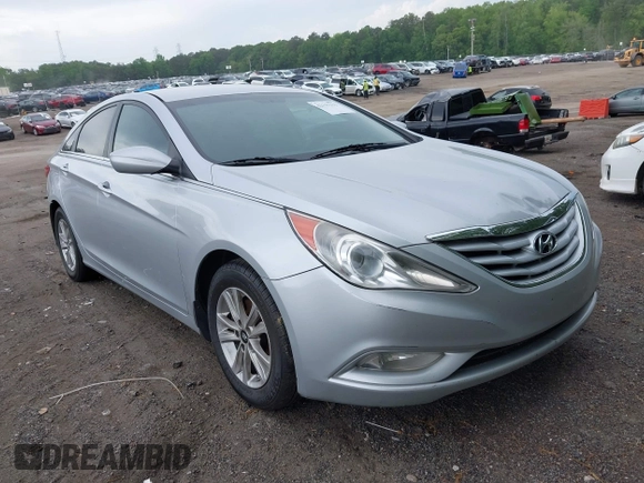 2013 Hyundai Sonata GLS with VIN 5NPEB4AC3DH672515, listed as a IAAI auction lot 42117112 with 280,750 mi miles and . Bid and sale history available at carsss.com. Image 1.