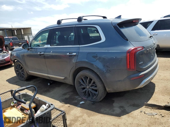 2020 Kia Telluride SX with VIN 5XYP5DHC9LG034071, listed as a Copart auction lot 59807355 with 87,988 mi miles and Salvage title. Bid and sale history available at DreamBid. Image 2.