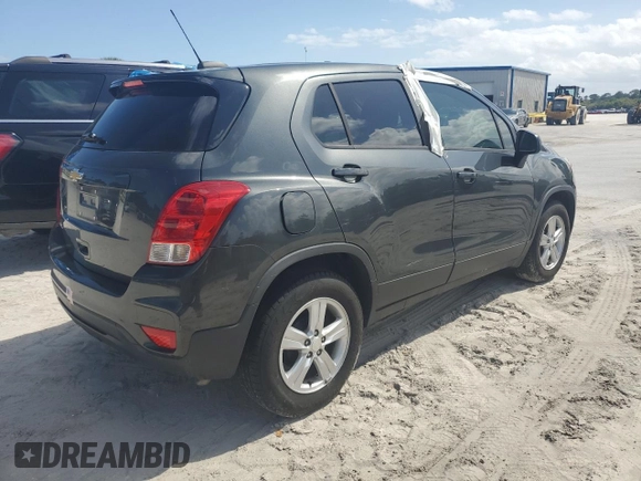 2020 Chevrolet Trax LS z VIN 3GNCJKSBXLL201326, wystawiony jako Copart lot #58873515 z przebiegiem Nie podano mil oraz Nie do naprawy • Non repairable. Historia ofert i sprzedaży dostępna na DreamBid. Obrazek 3.
