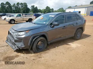 2019 Toyota RAV4 LE with VIN JTMH1RFV7KD510932, listed as a Copart auction lot 61096015 with 111,465 mi miles and Salvage title. Bid and sale history available at DreamBid. Image 1.