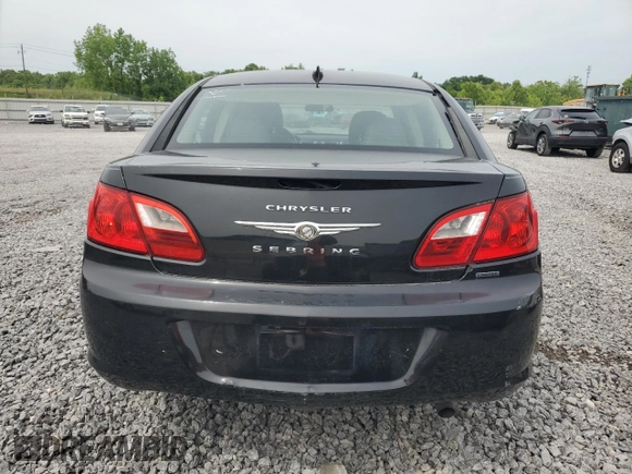 2010 Chrysler Sebring Limited with VIN 1C3CC5FB1AN141307, listed as a Copart auction lot 56379385 with 142,141 mi miles and Clean Title. Bid and sale history available at DreamBid. Image 6.