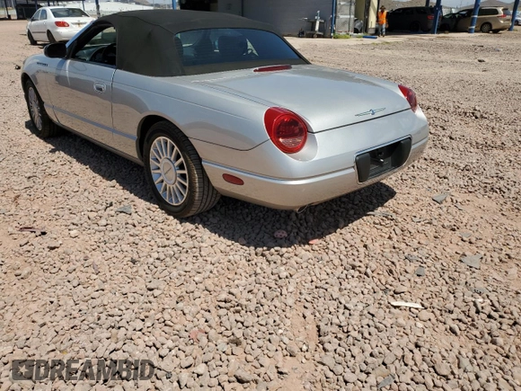 2004 Ford Thunderbird Deluxe with VIN 1FAHP60A74Y105934, listed as a Copart auction lot 53911905 with 22,412 mi miles and Salvage Title. Bid and sale history available at carsss.com. Image 2.