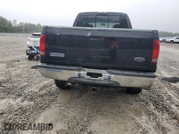 2006 Ford F-250 XL with VIN 1FTSW21P16EC90761, listed as a Copart auction lot 58697695 with 217,411 mi miles and Salvage title. Bid and sale history available at DreamBid. Image 6.