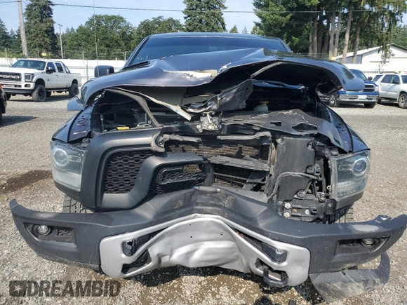 2017 Ram 1500 Rebel with VIN 1C6RR7YT9HS672005, listed as a Copart auction lot 61604785 with 158,772 mi miles and Clean title. Bid and sale history available at DreamBid. Image 5.