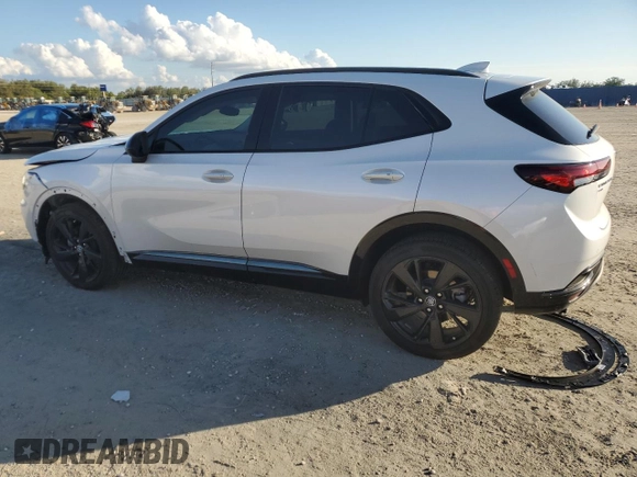 2023 Buick Envision Essence with VIN LRBFZPR40PD175462, listed as a Copart auction lot 86802074 with 10,138 mi miles and Non Repairable. Bid and sale history available at carsss.com. Image 2.