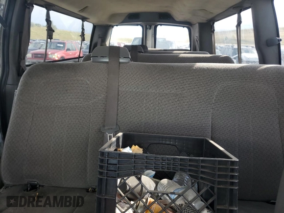 2013 Chevrolet Express Passenger LT with VIN 1GAZG1FG7D1121873, listed as a Copart auction lot 64763815 with Not provided miles and Clean title. Bid and sale history available at DreamBid. Image 10.