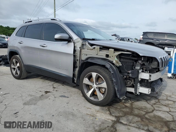 2020 Jeep Cherokee Limited with VIN 1C4PJLDB1LD653877, listed as a Copart auction lot 55605405 with 71,214 mi miles and Salvage title. Bid and sale history available at DreamBid. Image 4.