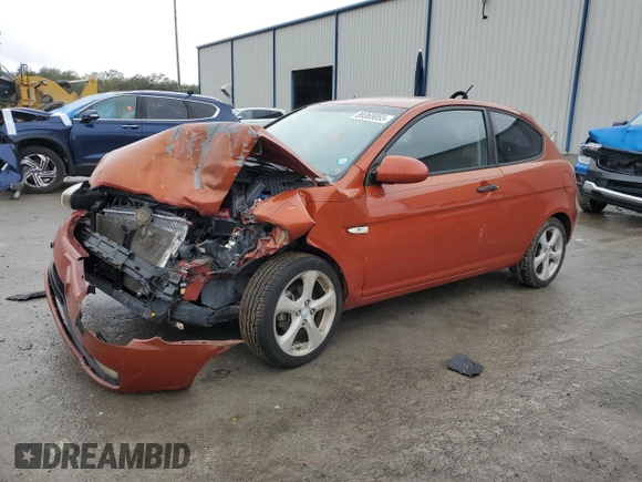2009 Hyundai Accent Auto SE with VIN KMHCN36C59U125451, listed as a Copart auction lot 89369055 with 150,870 mi miles and Salvage Title. Bid and sale history available at carsss.com. Image 1.