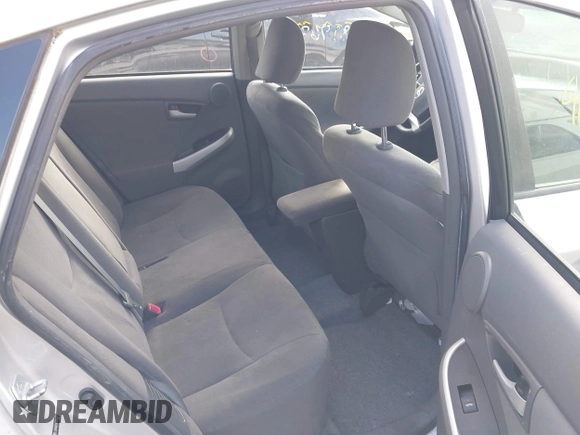 2011 Toyota Prius I with VIN JTDKN3DU9B0268301, listed as a IAAI auction lot 41983104 with 172,883 mi miles. Bid and sale history available at carsss.com. Image 8.