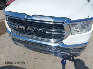 2023 Ram 1500 Big Horn with VIN 1C6RRFFG2PN649047, listed as a IAAI auction lot 42259338 with 14,986 mi miles and . Bid and sale history available at DreamBid. Image 6.