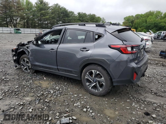 2024 Subaru Crosstrek Premium with VIN JF2GUADC6RH294744, listed as a Copart auction lot 55848795 with 8,611 mi miles and Salvage title. Bid and sale history available at DreamBid. Image 2.