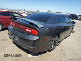2014 Dodge Charger SRT8 Super Bee with VIN 2C3CDXGJ6EH309830, listed as a Copart auction lot 71067954 with 103,832 mi miles and Salvage Title. Bid and sale history available at carsss.com. Image 3.