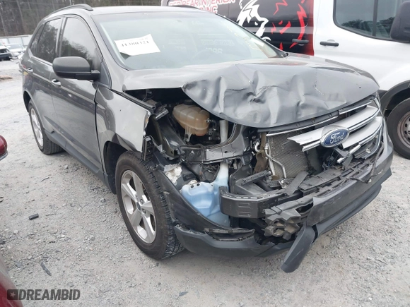 2018 Ford Edge SE with VIN 2FMPK3G95JBB70283, listed as a IAAI auction lot 41380321 with 102,054 mi miles. Bid and sale history available at carsss.com. Image 6.