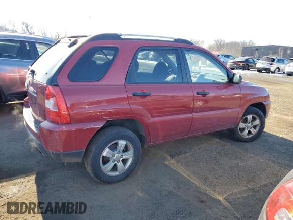 2010 Kia Sportage LX with VIN KNDKG3A41A7706104, listed as a Copart auction lot 42033525 with 157,624 mi miles and Clean Title. Bid and sale history available at carsss.com. Image 3.