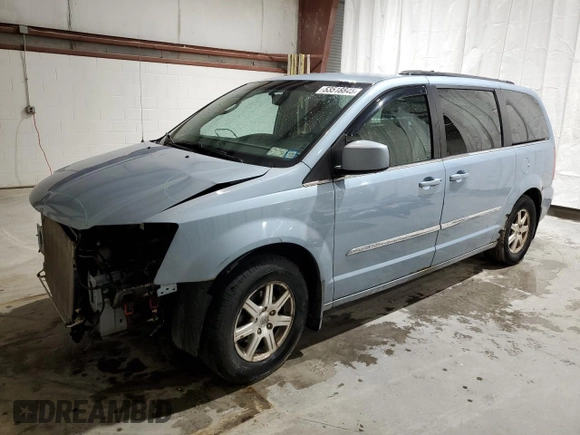 2013 Chrysler Town & Country Touring with VIN 2C4RC1BG6DR576833, listed as a Copart auction lot 53518845 with 190,051 mi miles and Salvage Title. Bid and sale history available at carsss.com. Image 1.