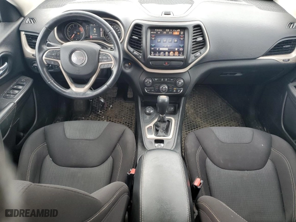 2016 Jeep Cherokee Latitude with VIN 1C4PJMCS9GW147084, listed as a Copart auction lot 51204175 with 192,146 mi miles and Salvage Title. Bid and sale history available at carsss.com. Image 8.
