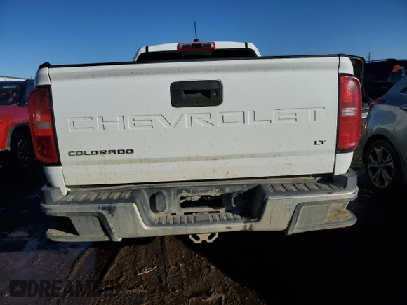 2022 Chevrolet Colorado 4WD LT with VIN 1GCHTCEA0N1249378, listed as a Copart auction lot 43214595 with 37,641 mi miles and Clean title. Bid and sale history available at DreamBid. Image 6.