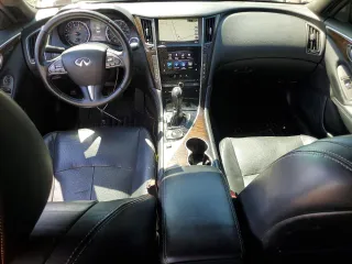 2014 Infiniti Q50 Premium with VIN JN1BV7AR4EM687969, listed as a Copart auction lot 55924805 with 174,625 mi miles and Salvage Title. Bid and sale history available at DreamBid. Image 8.