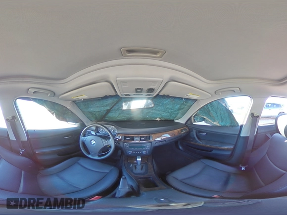 2008 BMW 3 Series 328i with VIN WBAVA37578NL54356, listed as a Copart auction lot 42912145 with 153,166 mi miles and Salvage Title. Bid and sale history available at DreamBid. Image 13.