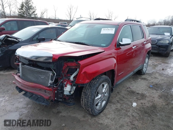 2015 GMC Terrain SLT with VIN 2GKFLXEK2F6312393, listed as a IAAI auction lot 41428216 with 41,130 mi miles and . Bid and sale history available at DreamBid. Image 2.
