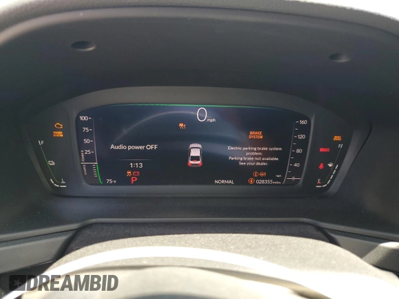 2024 Honda Accord Touring with VIN 1HGCY2F87RA005817, listed as a Copart auction lot 59211165 with 28,355 mi miles and Salvage title. Bid and sale history available at DreamBid. Image 9.
