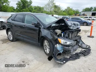 2020 Ford Edge Titanium с VIN 2FMPK3K93LBB56277, выставлен на аукционе Copart как лот 57502985 с пробегом 80 352 миль миль и Списание • Salvage title. История ставок и продаж доступна на DreamBid. Изображение 4.