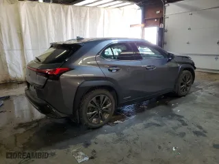 2019 Lexus UX with VIN JTHU9JBH5K2004597, listed as a Copart auction lot 49485153 with 30,512 mi miles. Bid and sale history available at carsss.com. Image 3.