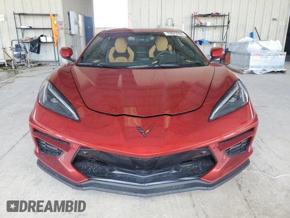 2021 Chevrolet Corvette 3LT with VIN 1G1YC2D43M5124610, listed as a Copart auction lot 79023594 with 0 mi miles and Salvage Title. Bid and sale history available at carsss.com. Image 5.