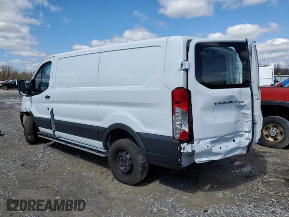 2023 Ford Transit Cargo with VIN 1FTBR1Y84PKA51644, listed as a Copart auction lot 54068155 with 12,978 mi miles and Clean Title. Bid and sale history available at DreamBid. Image 2.