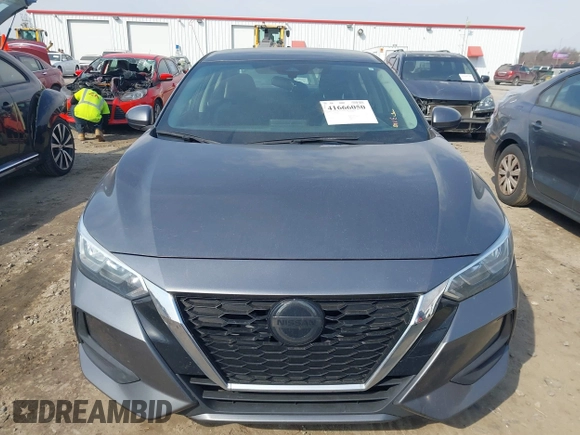 2020 Nissan Sentra S with VIN 3N1AB8BV5LY292473, listed as a IAAI auction lot 41666050 with 132,026 mi miles. Bid and sale history available at carsss.com. Image 13.