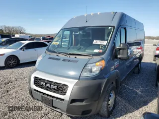 2020 Ram ProMaster Cargo with VIN 3C6URVJG1LE140156, listed as a Copart auction lot 47963185 with 50,845 mi miles and Clean Title. Bid and sale history available at carsss.com. Image 1.