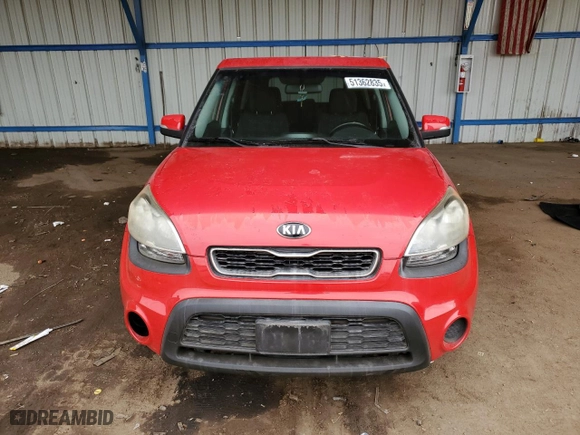 2013 Kia Soul + with VIN KNDJT2A64D7583874, listed as a Copart auction lot 51362835 with 129,247 mi miles and Salvage Title. Bid and sale history available at carsss.com. Image 5.