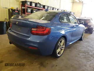 2015 BMW 2 Series 228i xDrive with VIN WBA1G9C55FVX96412, listed as a Copart auction lot 65273643 with 74,114 mi miles. Bid and sale history available at carsss.com. Image 3.
