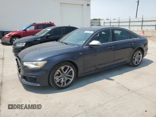 2013 Audi S6 Prestige with VIN WAUF2AFC6DN128504, listed as a Copart auction lot 61459994 with 116,393 mi miles and Salvage Title. Bid and sale history available at carsss.com. Image 1.
