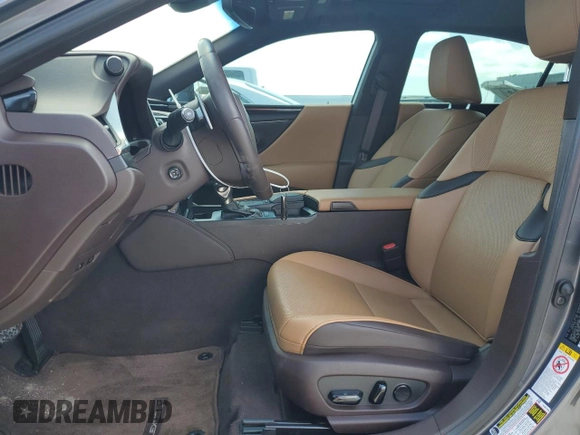 2019 Lexus ES 350 with VIN 58ABZ1B1XKU011209, listed as a Copart auction lot 52543685 with 65,954 mi miles and Salvage Title. Bid and sale history available at DreamBid. Image 7.
