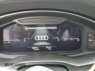 2021 Audi A6 Prestige with VIN WAUM2BF22MN058777, listed as a Copart auction lot 51091314 with 0 mi miles and Salvage Title. Bid and sale history available at carsss.com. Image 9.