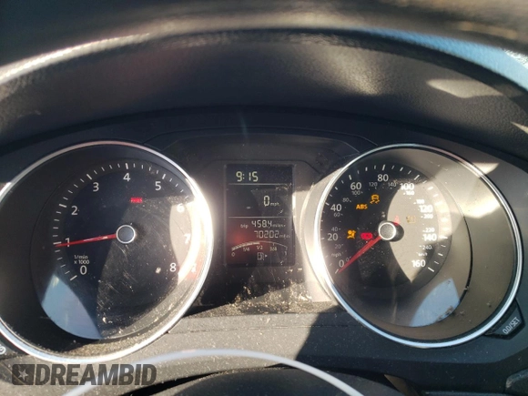 2015 Volkswagen Jetta S with VIN 3VW1K7AJ6FM285420, listed as a Copart auction lot 43416985 with 70,202 mi miles and Clean title. Bid and sale history available at DreamBid. Image 9.
