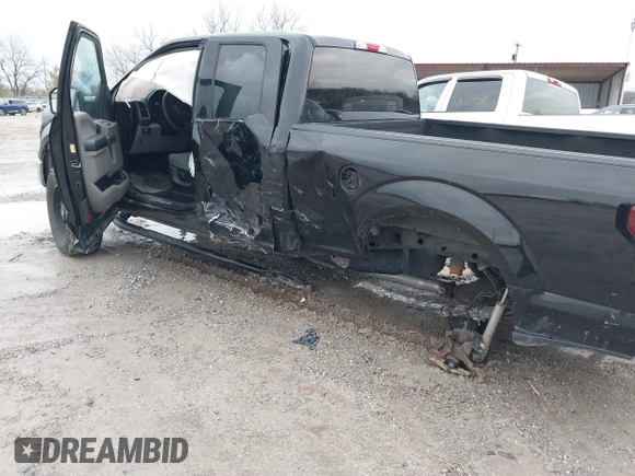 2017 Ford F-150 XL with VIN 1FTEX1E87HFB37824, listed as a IAAI auction lot 41222852 with 86,257 mi miles. Bid and sale history available at carsss.com. Image 6.