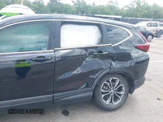 2020 Honda CR-V EX-L z VIN 5J6RW1H87LA014928, wystawiony jako IAAI lot #42265584 z przebiegiem 100 380 mil mil oraz . Historia ofert i sprzedaży dostępna na DreamBid. Obrazek 6.