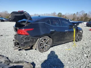 2018 Nissan Maxima S with VIN 1N4AA6AP8JC370084, listed as a Copart auction lot 87750495 with Not Provided miles and Salvage Title. Bid and sale history available at DreamBid. Image 3.