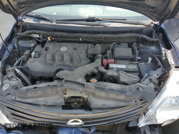 2011 Nissan Versa S z VIN 3N1BC1AP7BL402043, wystawiony jako Copart lot #60228645 z przebiegiem 86 179 mil mil oraz Szkoda całkowita • Salvage title. Historia ofert i sprzedaży dostępna na DreamBid. Obrazek 11.
