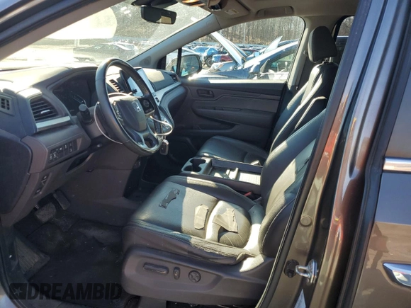 2019 Honda Odyssey EX-L with VIN 5FNRL6H7XKB066983, listed as a Copart auction lot 51290955 with 23,731 mi miles and Salvage Title. Bid and sale history available at carsss.com. Image 7.